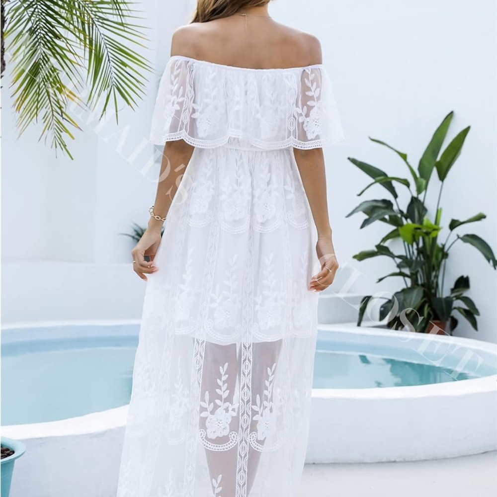 Lace maxi dress - Picture 6 of 7